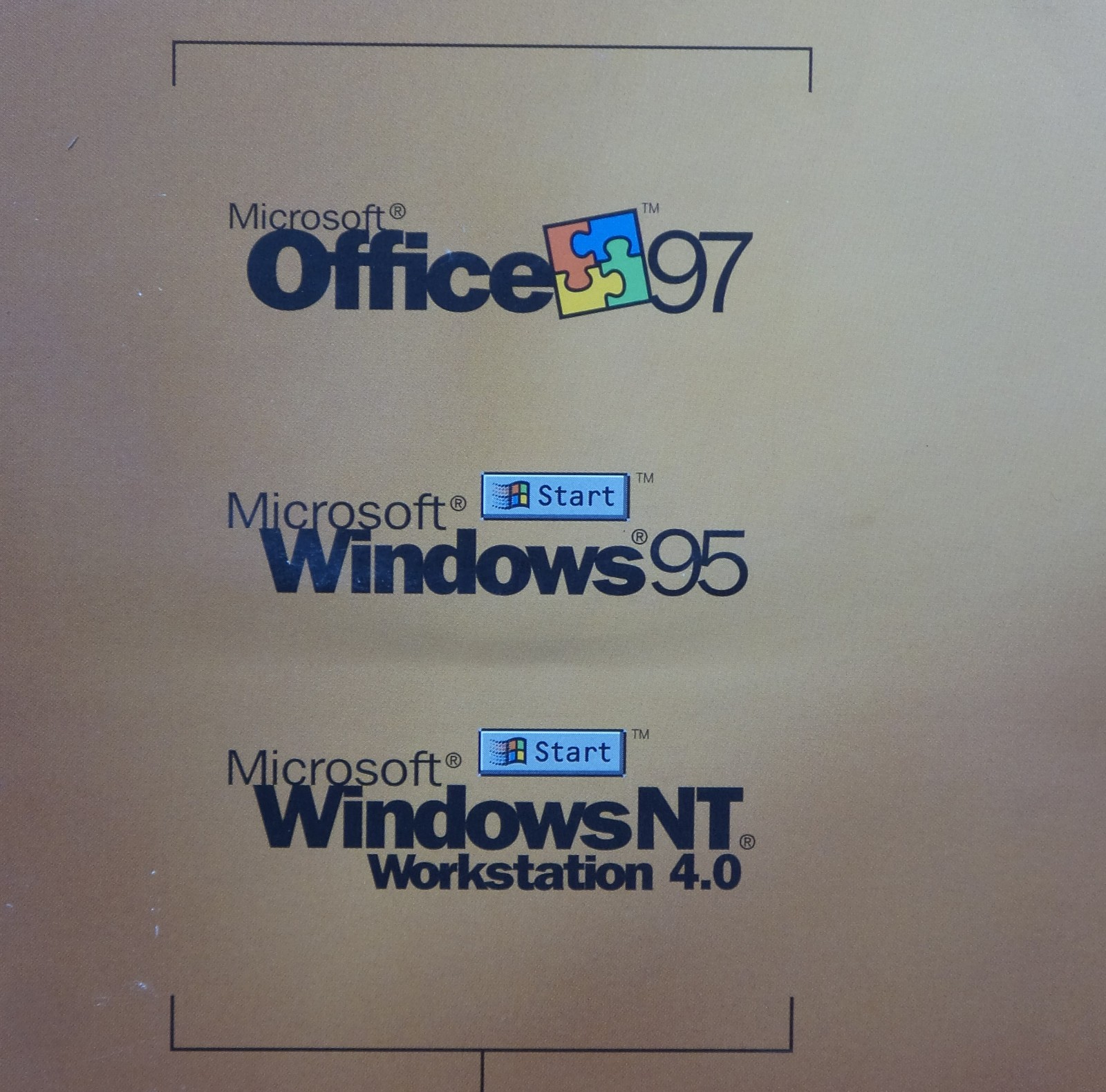 Microsoft Corporate Desktop Evaluation 97: Office 97, Win95, Win NT4, Frontpage