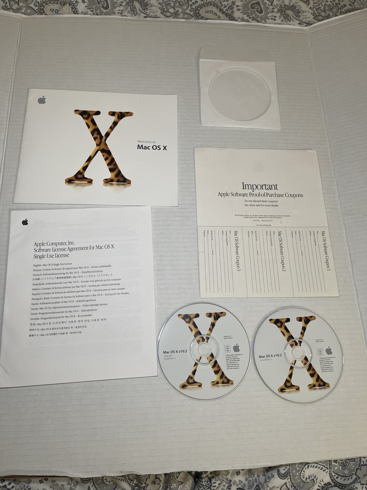 Apple Mac OS X v10.2 Upgrade Install, Developer Tools and Info Guide