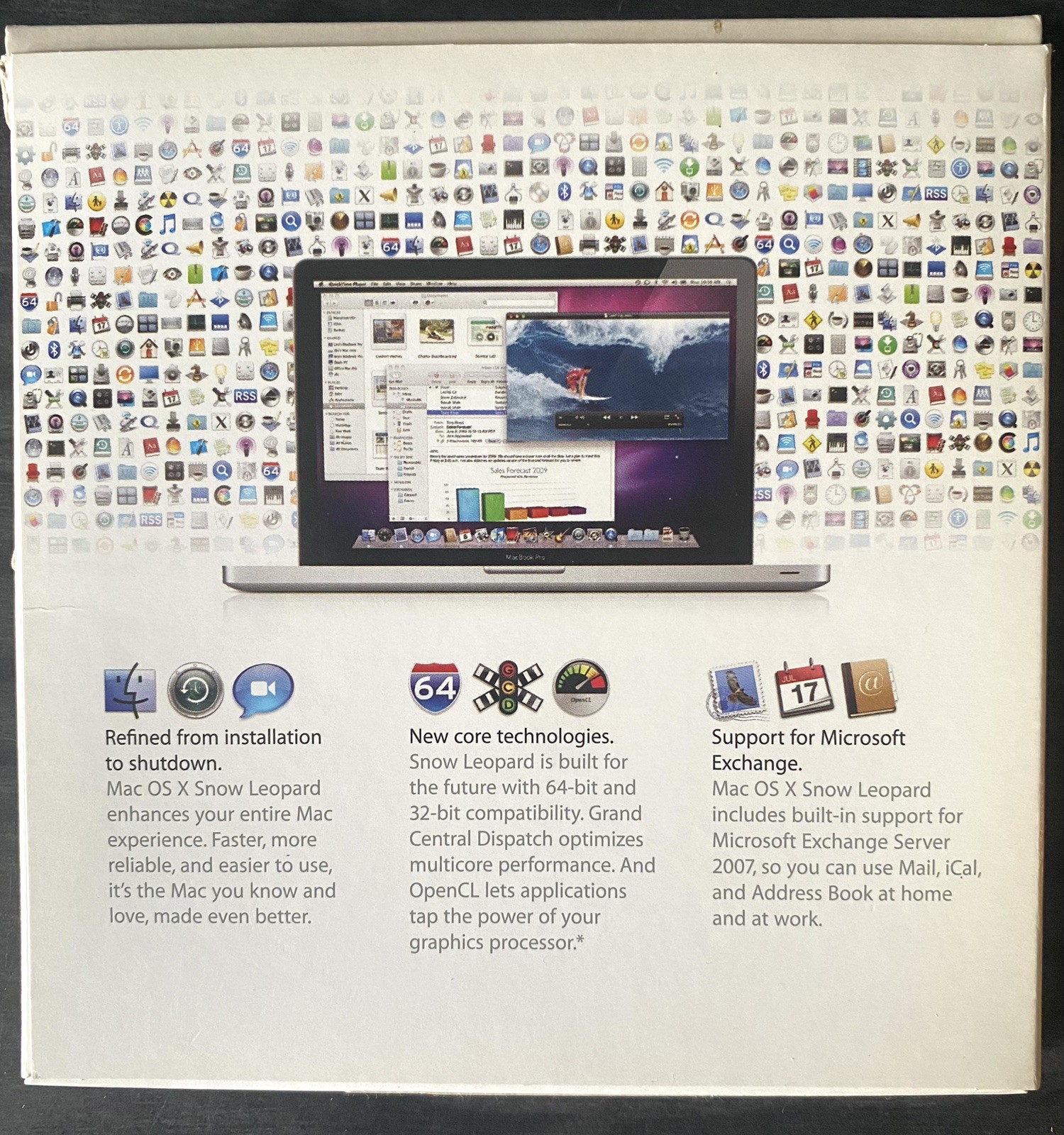Mac OS X Snow Leopard 10.6.3 OEM Discs Retail Complete Version – Open Box