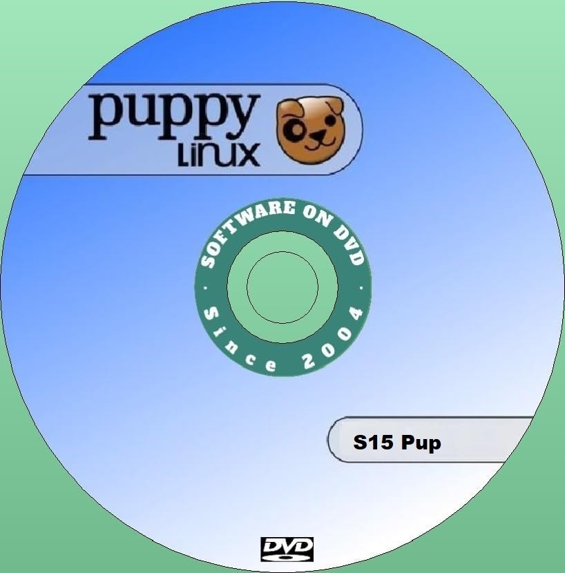 Latest Release Puppy Linux S15Pup64 64 Bit OS Operating System for PC on DVD
