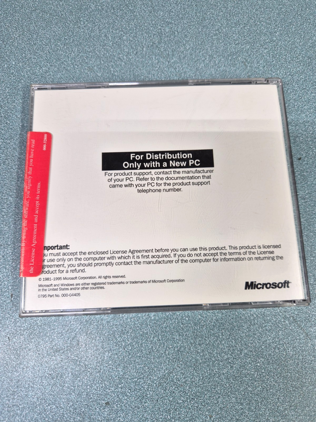 Sealed Windows 95 OEM CD Office 2000 Works Exploring Windows 95 Money Lot