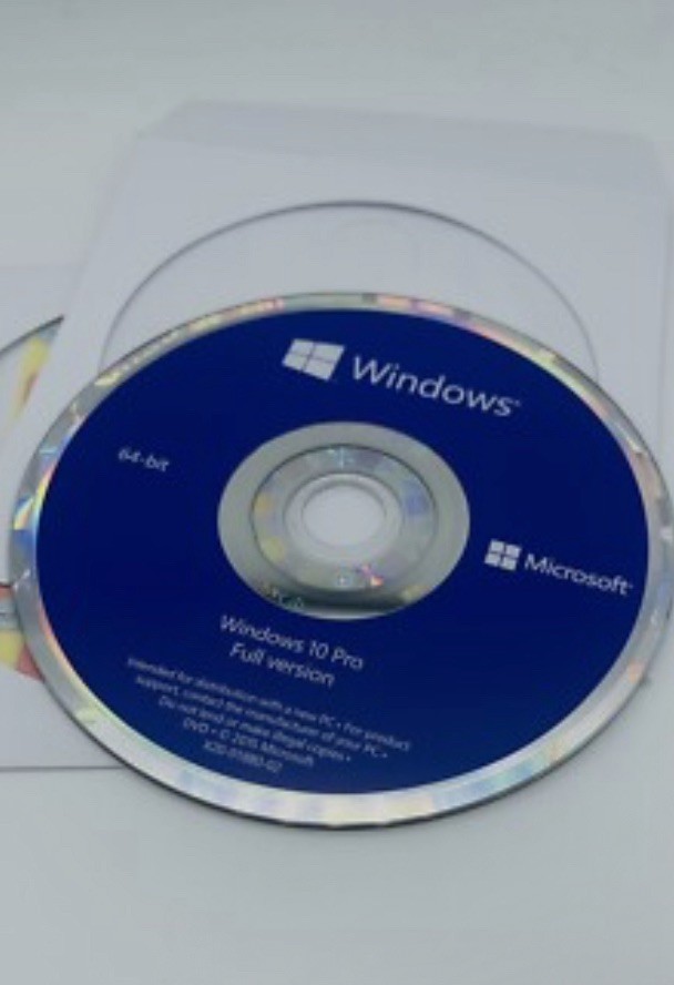 (New) Authentic Windows 10 Pro – FQC-08929 (64-bit Eng Intl, OEM DVD) NEW SEALED