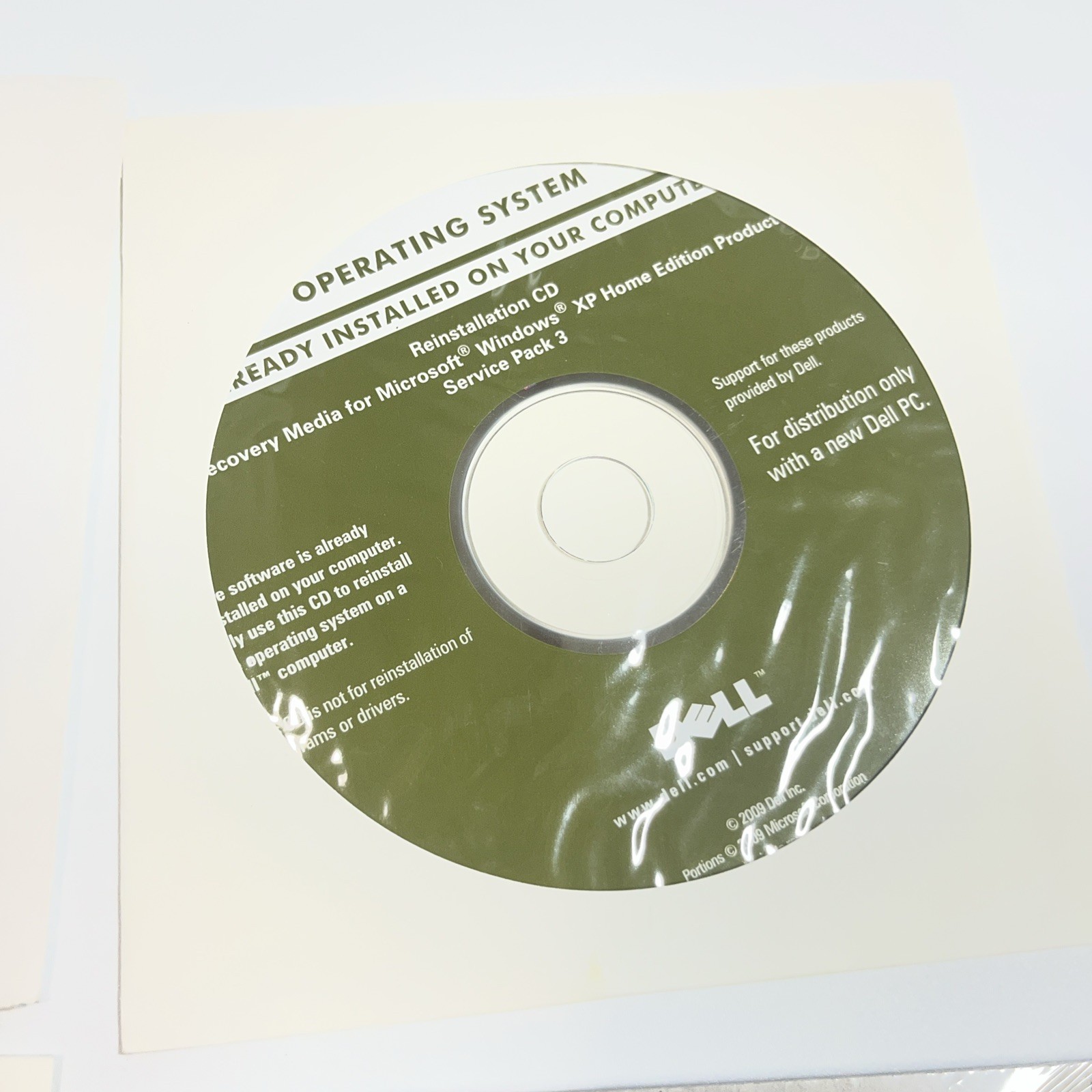 Dell Windows XP Pro Service Pack SP2 Reinstallation CDs Optiplex SEALED* 6 Discs