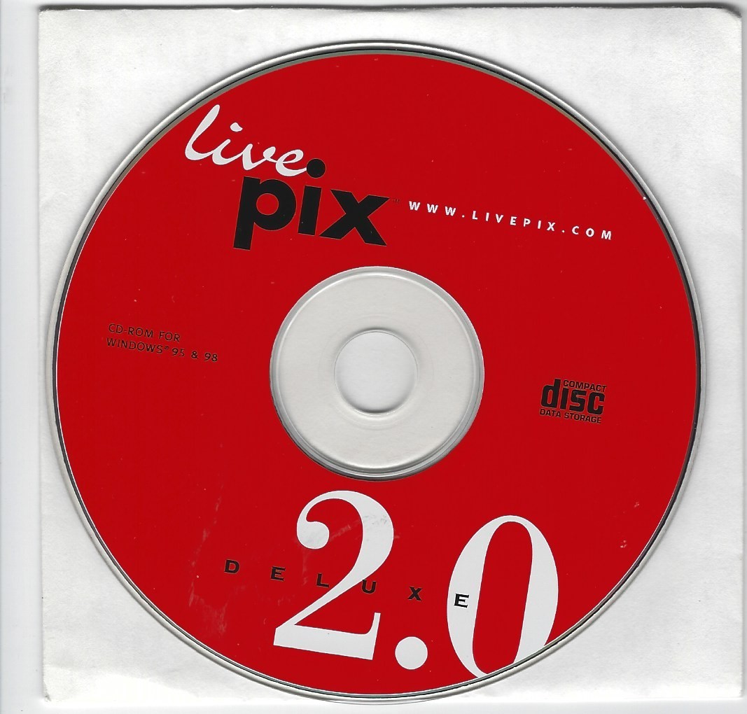 Vintage Live Pix CD-Rom for Windows 95 & 98 Deluxe 2.0