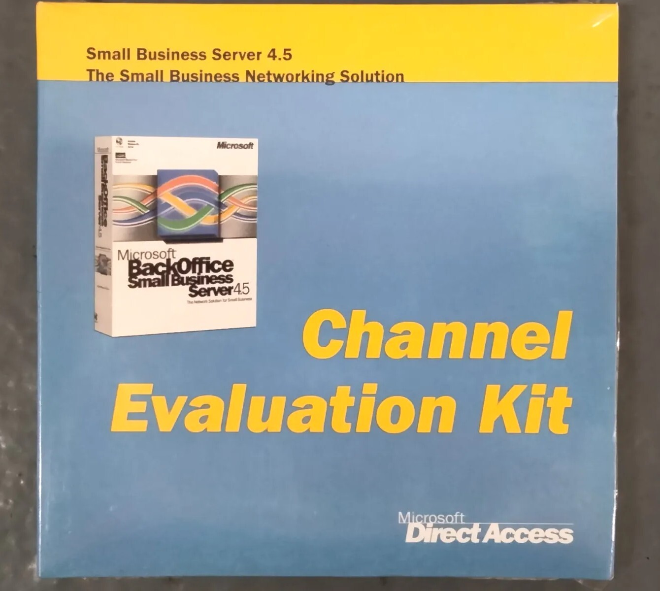 Microsoft Small Business Server 4.5 Channel Evaluation Kit, Rare Collector Item