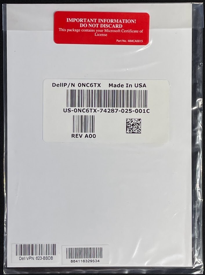 Microsoft Windows Server 2019 – 5 User Cal License / NC6TX