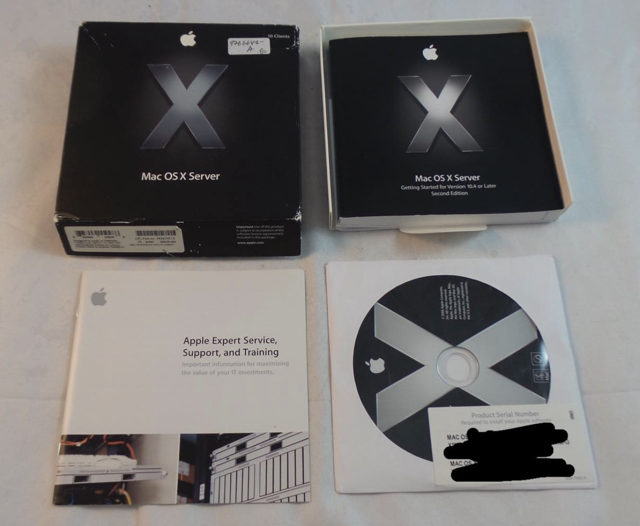 Apple Mac OS X Server 10.4.7 – 10-Client – VGC (MA613Z/A)