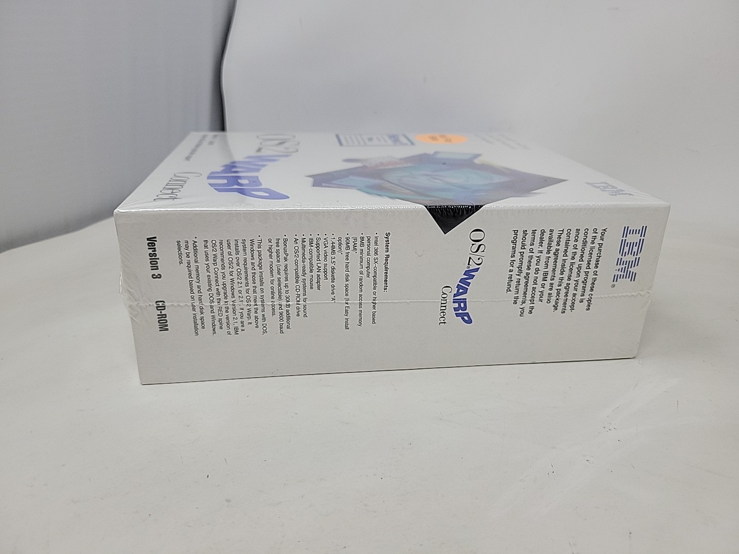 *NEW SEALED* IBM OS/2 Warp Connect Version 3 CD-Rom Vintage Computer Software