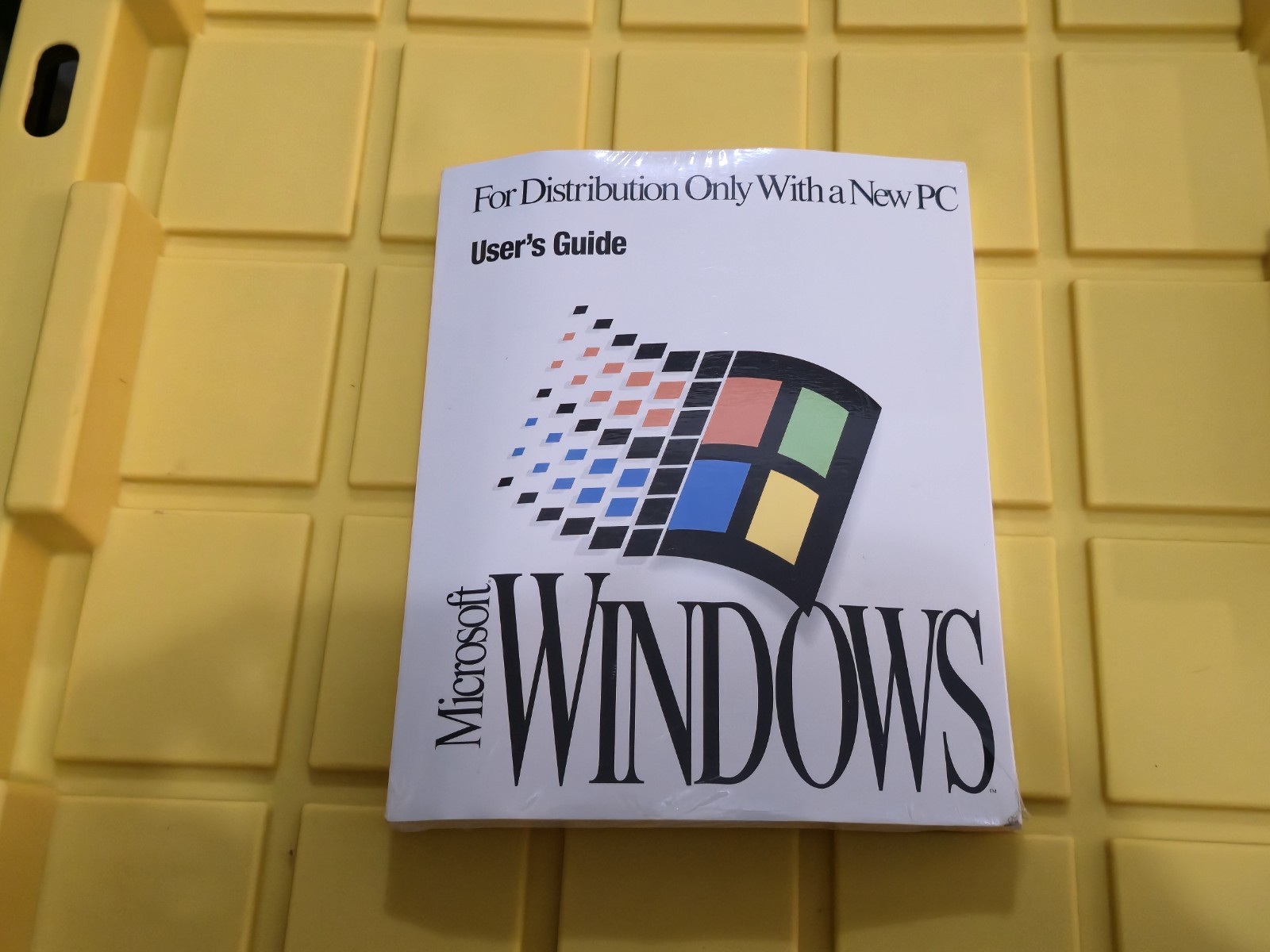 SEALED Microsoft Windows 3.1 PC Users Guide COA RARE with disks 3.5 | NEW
