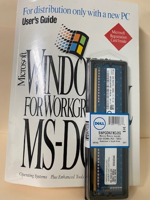Microsoft Windows For Workgroups & MS-DOS Including Floppy Disks & Product ID