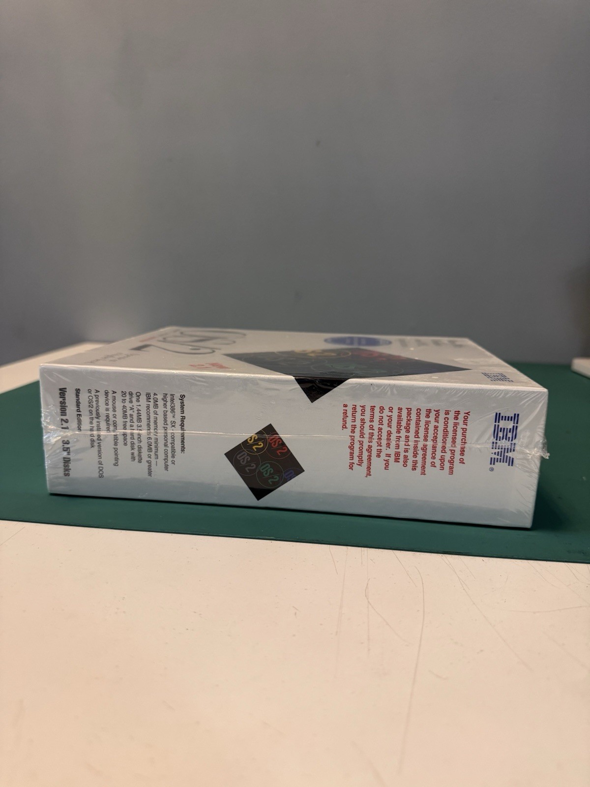 IBM OS/2 Version 2.1 Upgrade Edition Operating System 3.5″ Floppy, English