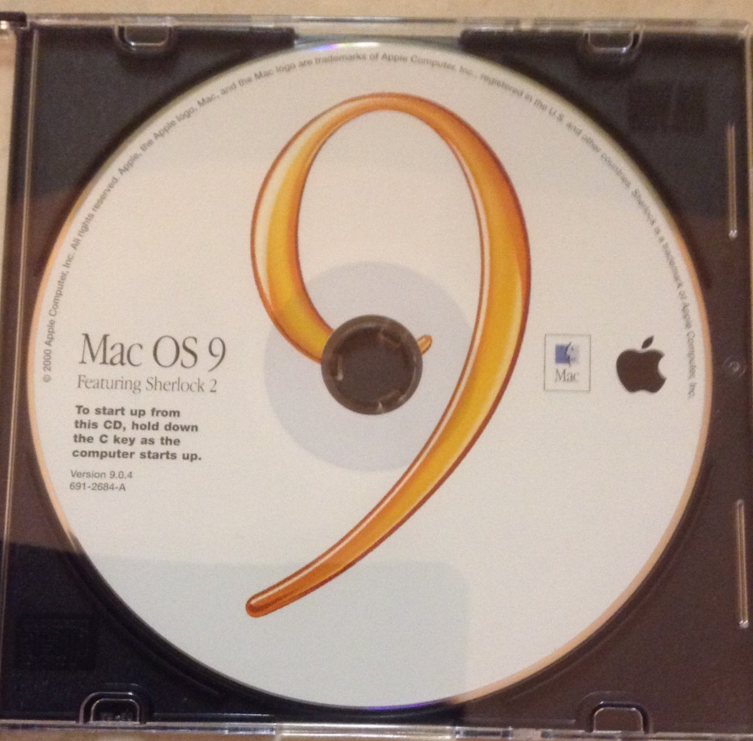Apple Mac OS 9.0.4 CD
