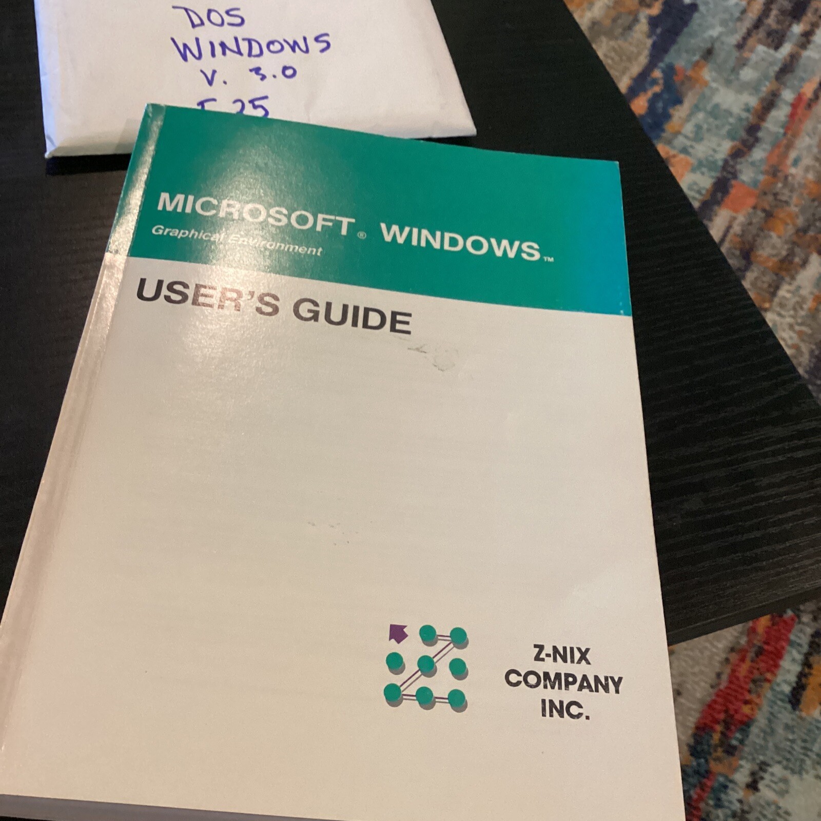 Lot of (5) Microsoft Windows for DOS Systems Version 3.0 5.25″ Floppy Disks