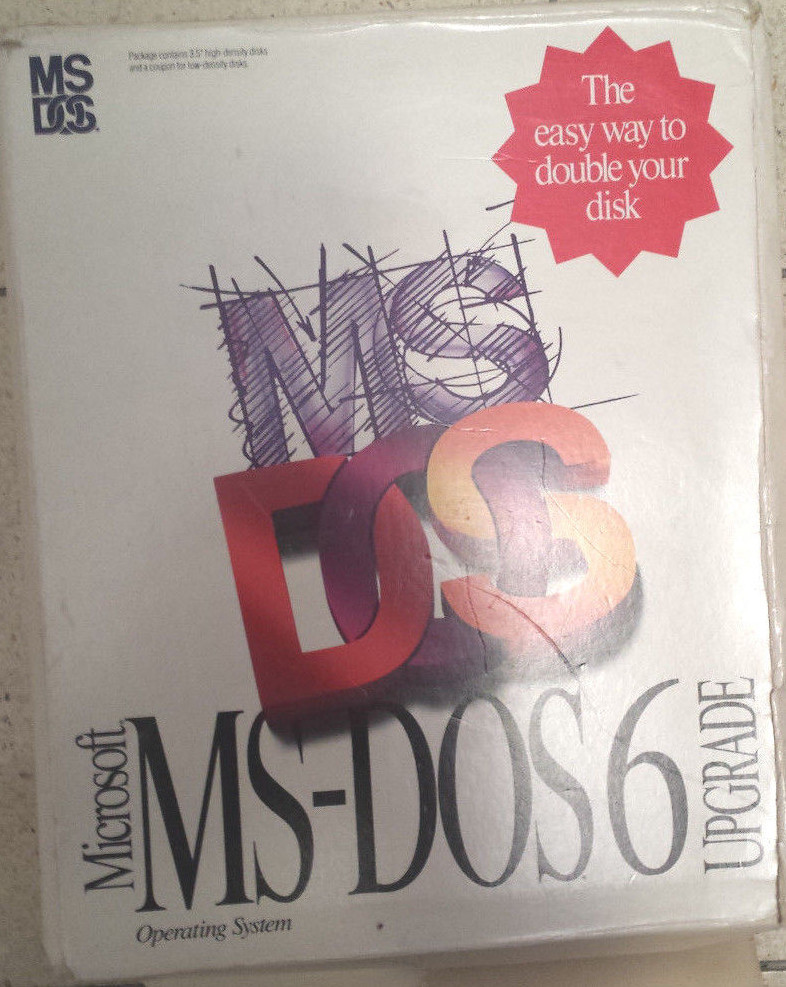 Microsoft DOS 6.0 – Upgrade 147095V600