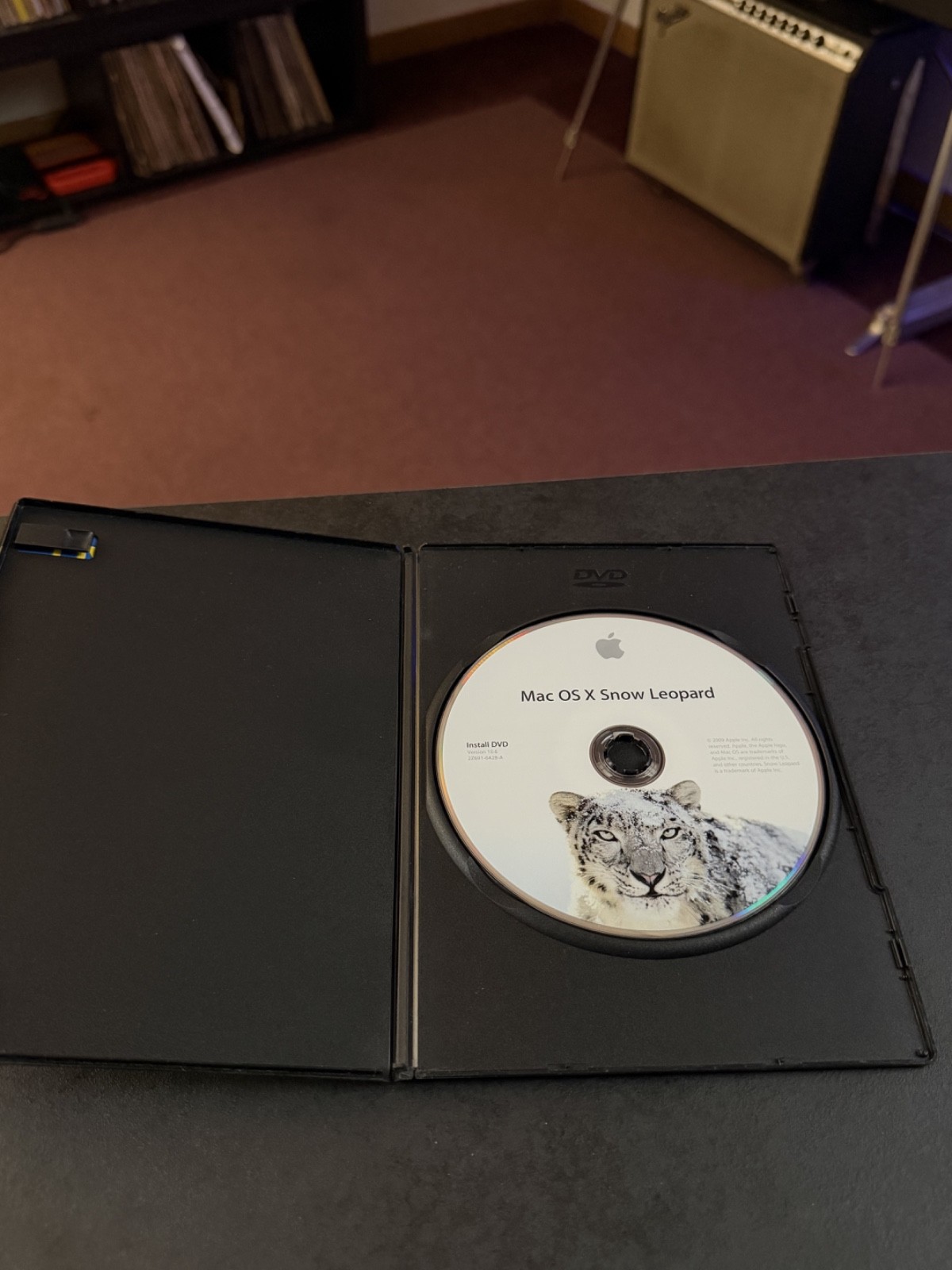 Apple Snow Leopard Mac OS X 10.6.xx Operation System Disc MUSIC DAW w/ case OEM