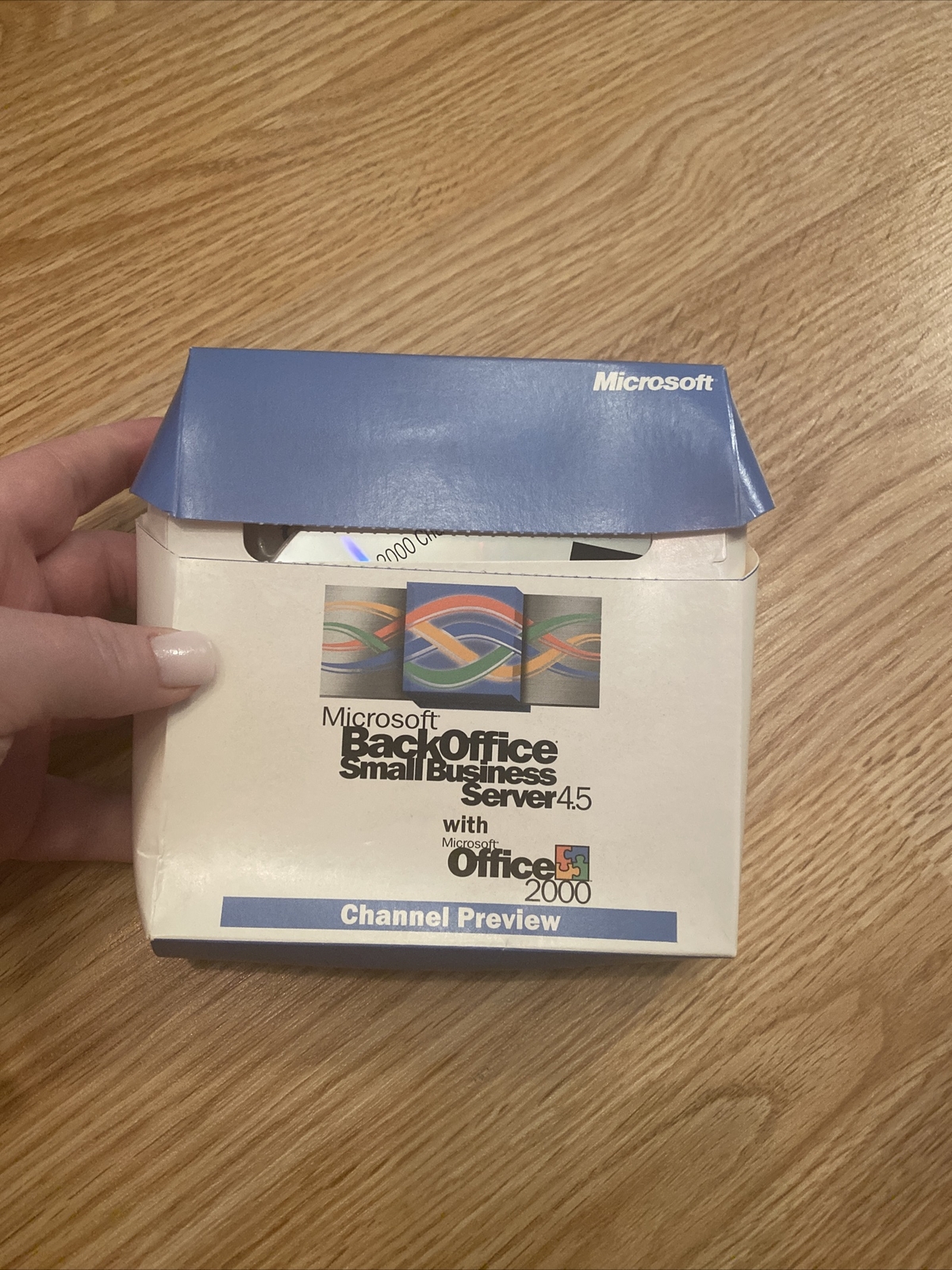 Microsoft back office small business server 4.5 channel preview Super Rare New