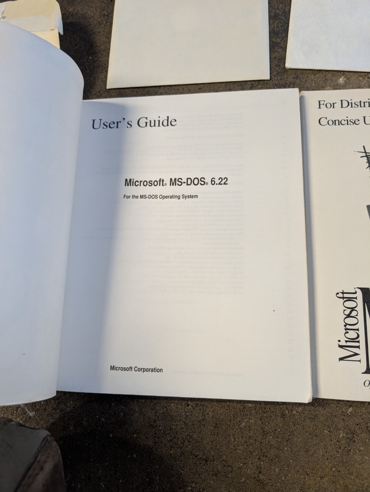Vintage Microsoft MS-DOS Plus Enhanced Tools 5.25″ 6 Disk Set 2 Books V 4.01