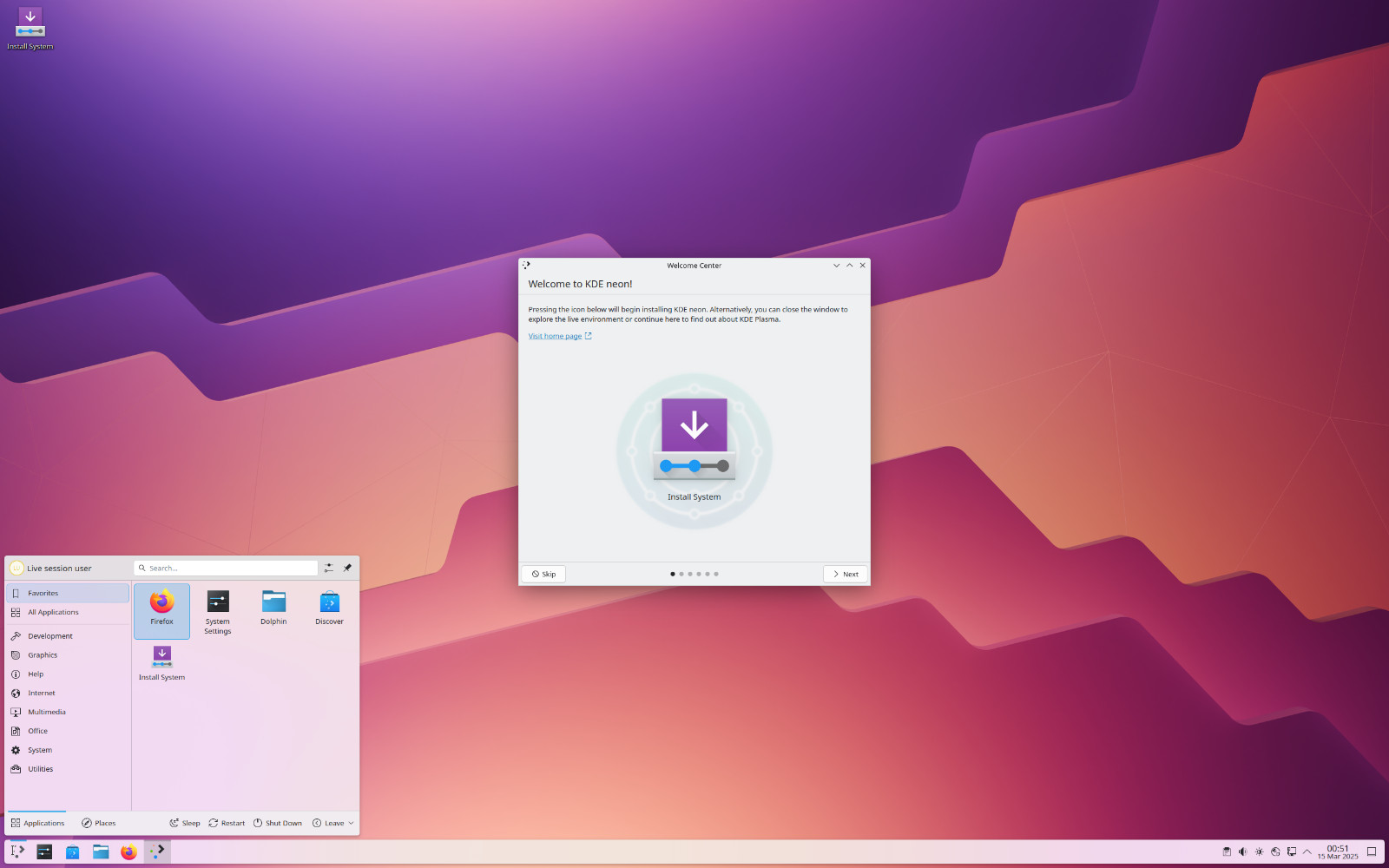 KDE Neon on Bootable Custom USB Stick (based on Ubuntu LTS 22.04) 2025 (Newest)