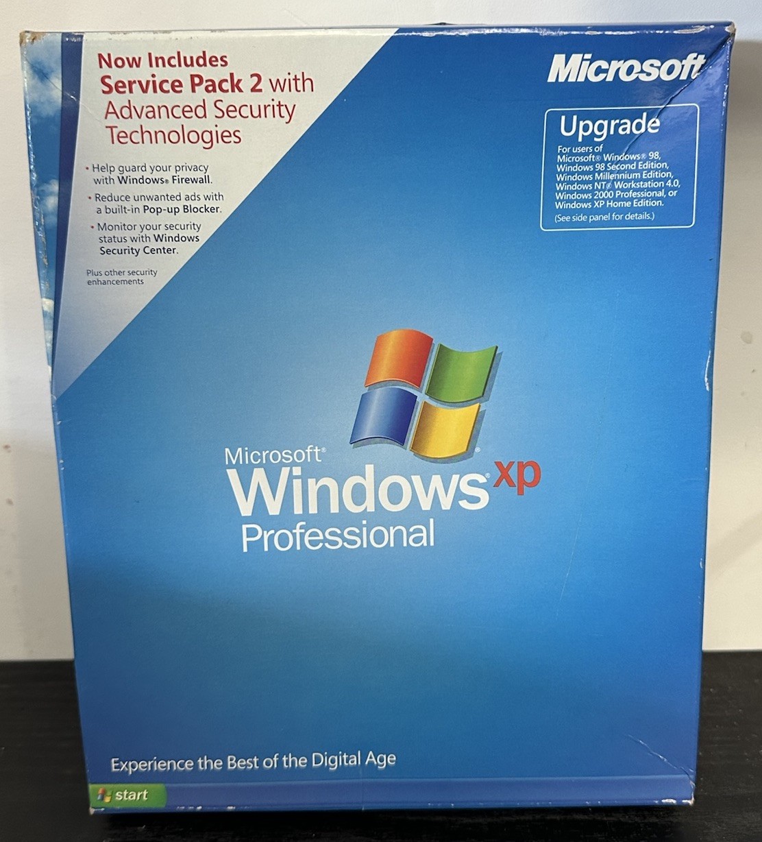 MICROSOFT WINDOWS XP PROFESSIONAL W/ SERVICE PACK 2 *BRAND NEW & SEALED*