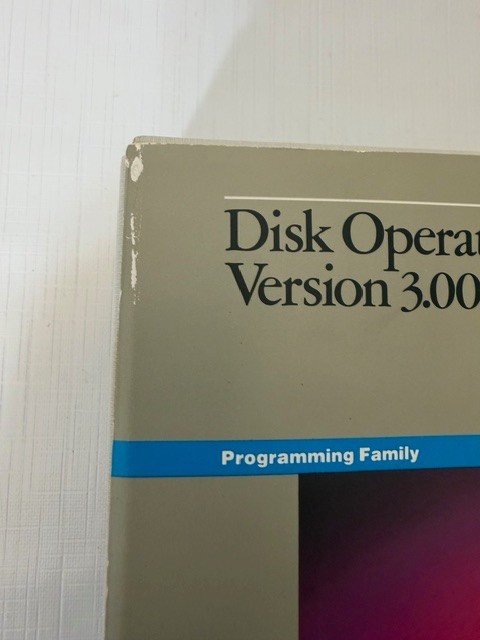 IBM PC DOS 3.0 Disk Operating System Complete Binder Manual Disks 1984 Vintage