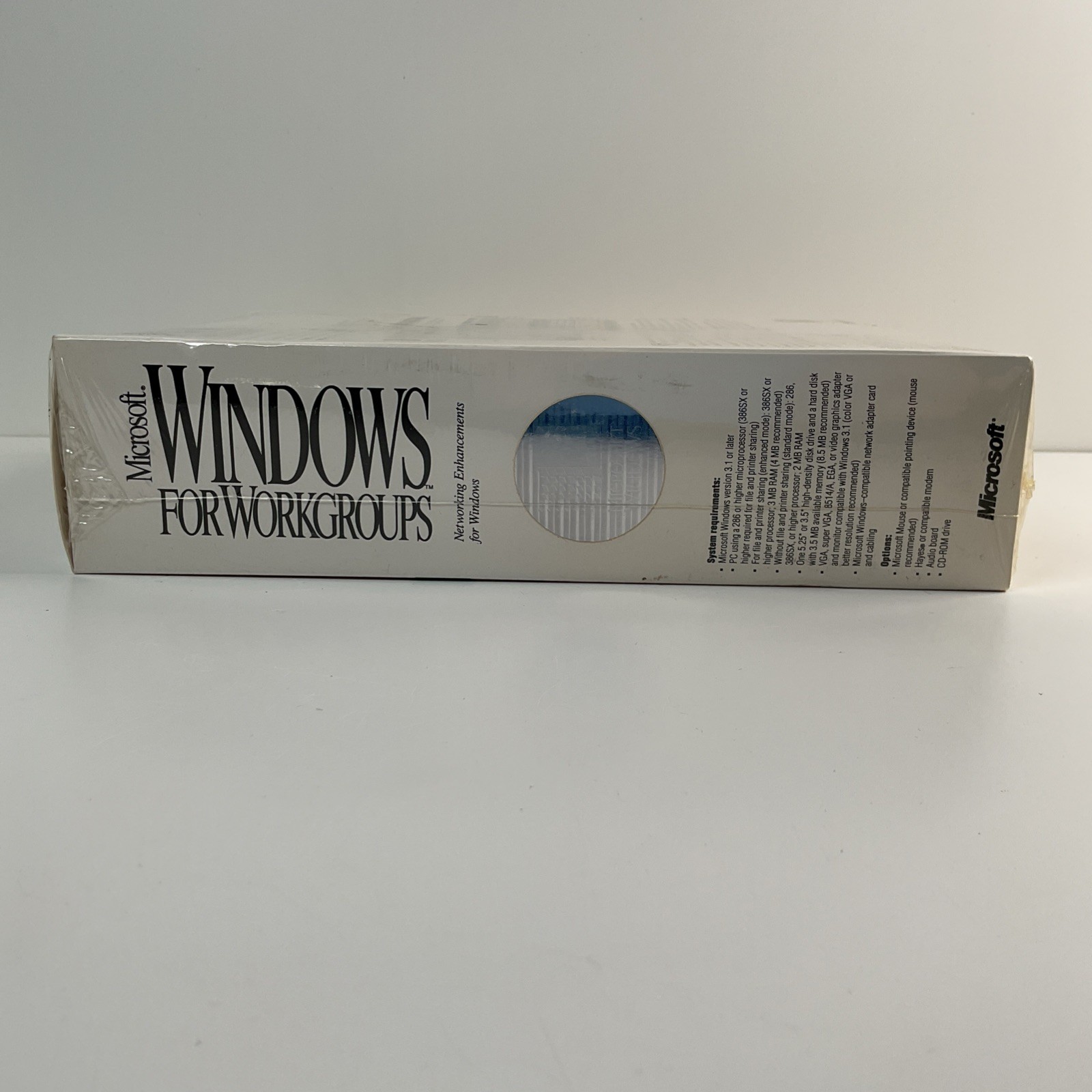 Microsoft Windows For Workgroups Windows Version 3.1 Enhancements Factory Sealed