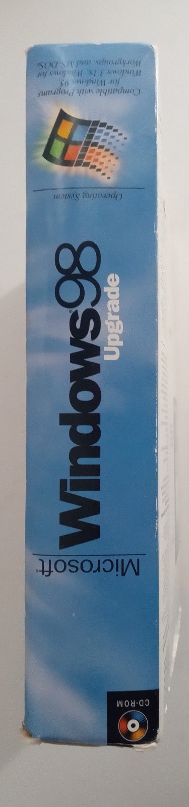 Microsoft Windows 98 Upgrade – Second Edition Installation Software With Key.