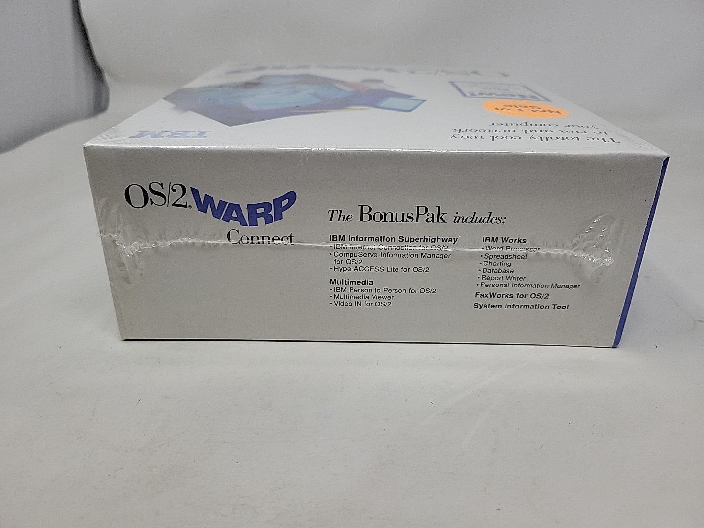 *NEW SEALED* IBM OS/2 Warp Connect Version 3 CD-Rom Vintage Computer Software