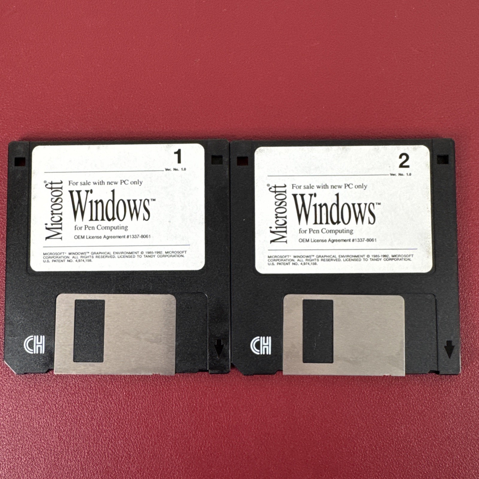 NEW, Microsoft Windows for Pen Computing on 3.5″ Floppy Disks