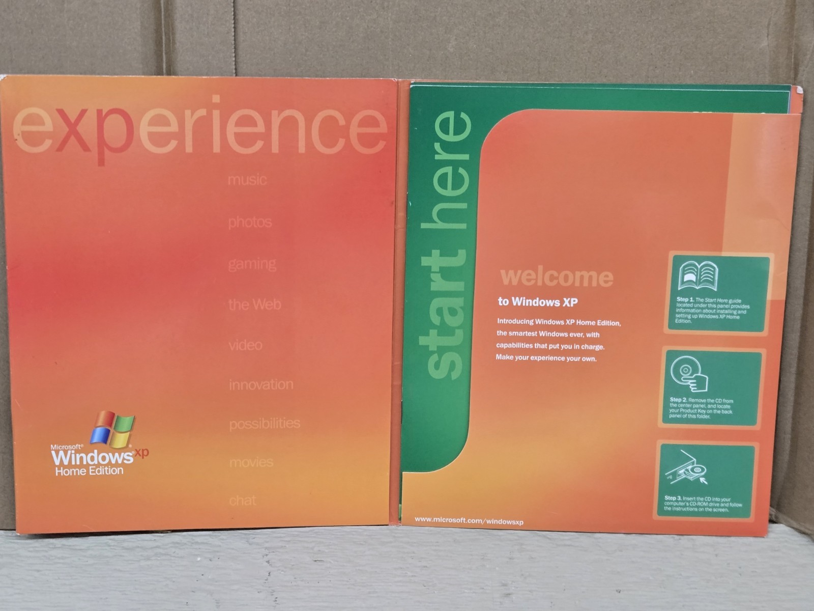 Windows XP Home Edition Upgrade 2002 with Product Key and Disc