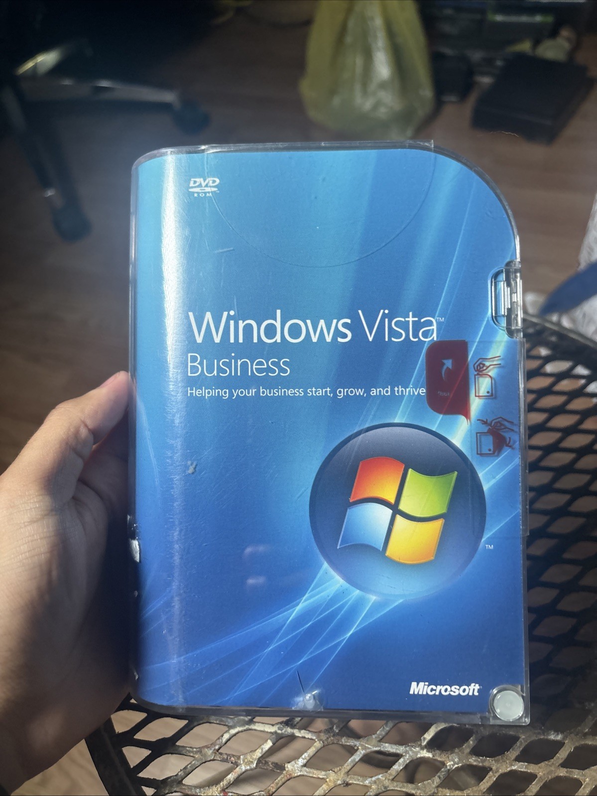 Microsoft Windows Vista Business Full MS WIN 32 Bit DVD =NEW SEALED RETAIL BOX=