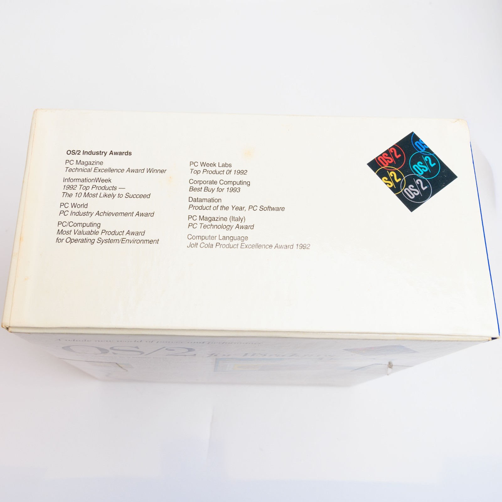 OS/2 for Windows 3.1 5.25″ Disks open box