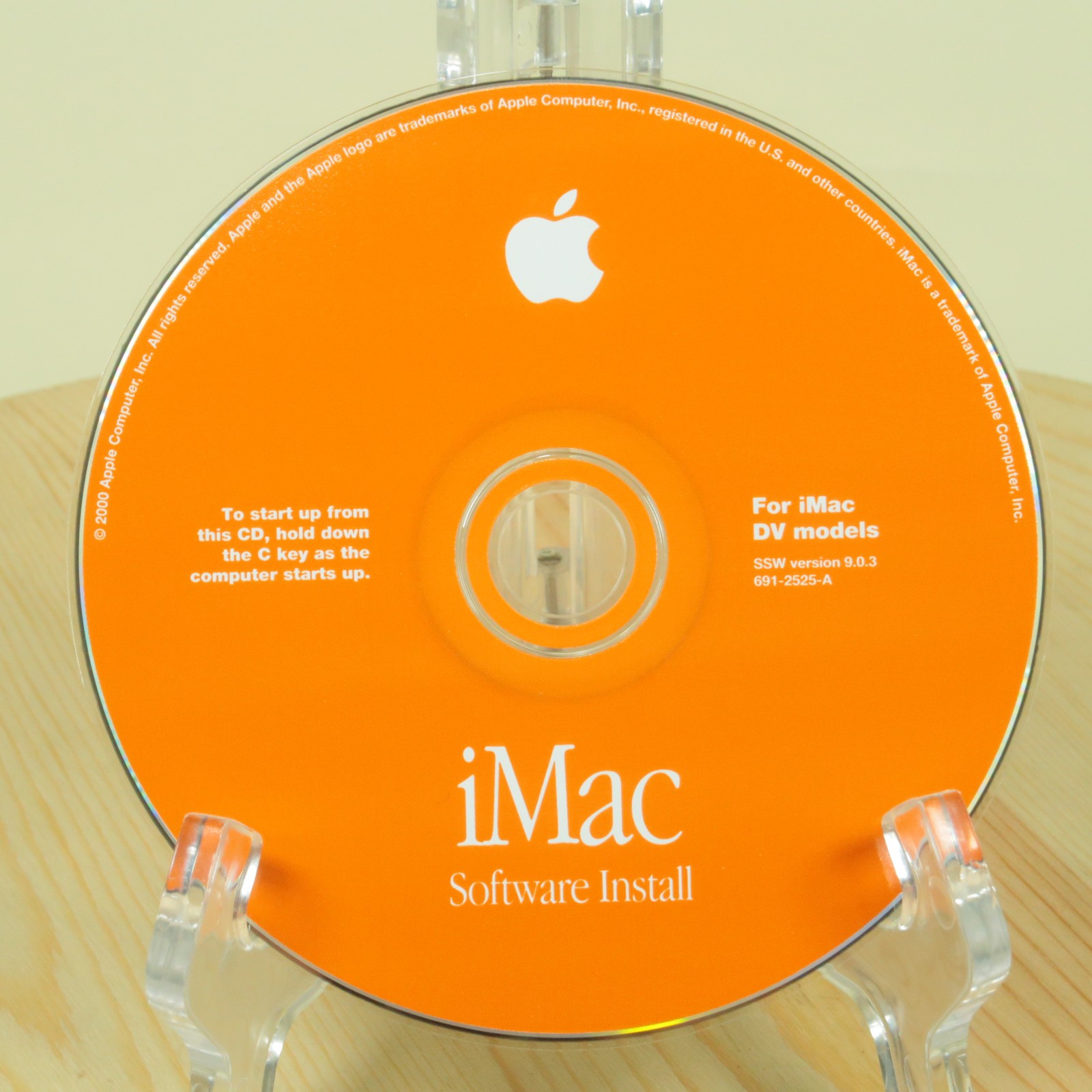 Apple iMac DV Software Restore Install Mac OS 9.0.3 – 2 Disc Lot