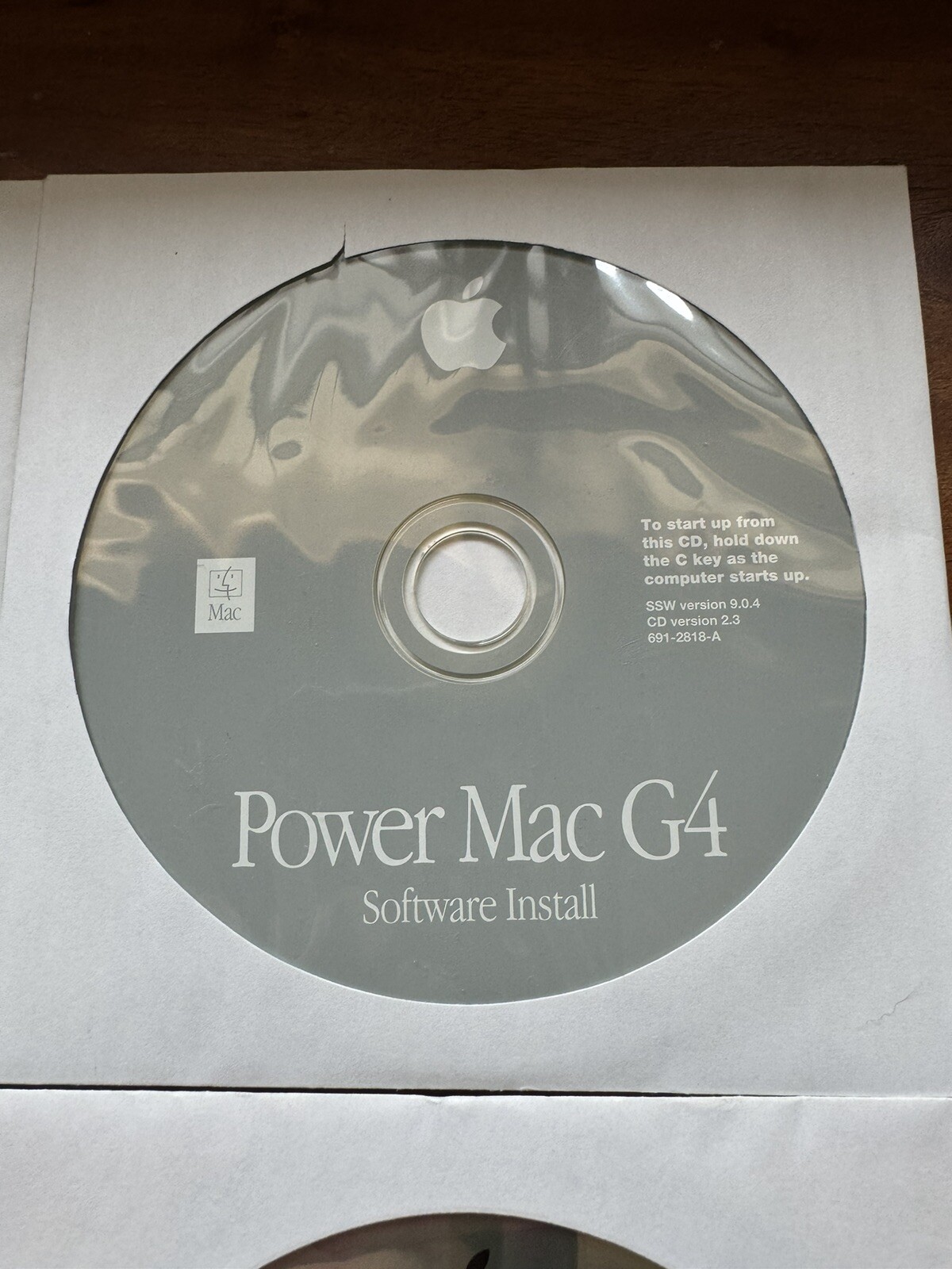 Apple Power Mac G4 Software Install Restore Discs Version 9.0.4 & iMovie 2