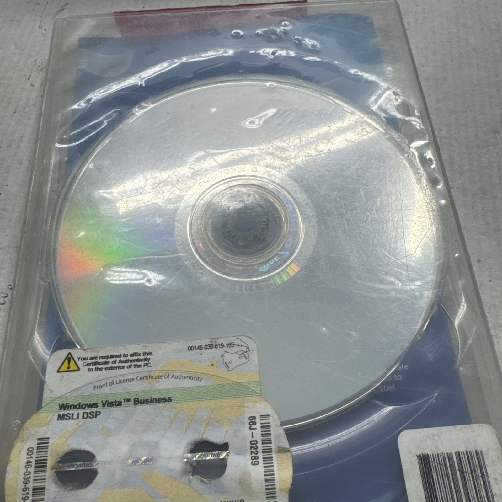 Microsoft Windows Vista Business 32-Bit Y