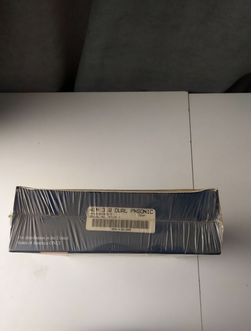 Microsoft Windows Graphical Environment for DOS – Sealed with Bonus Daybook
