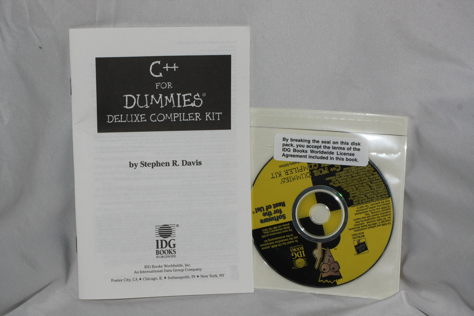 C++ For Dummies Deluxe Compiler Kit Microsoft Visual C++ 6 Introductory Edition