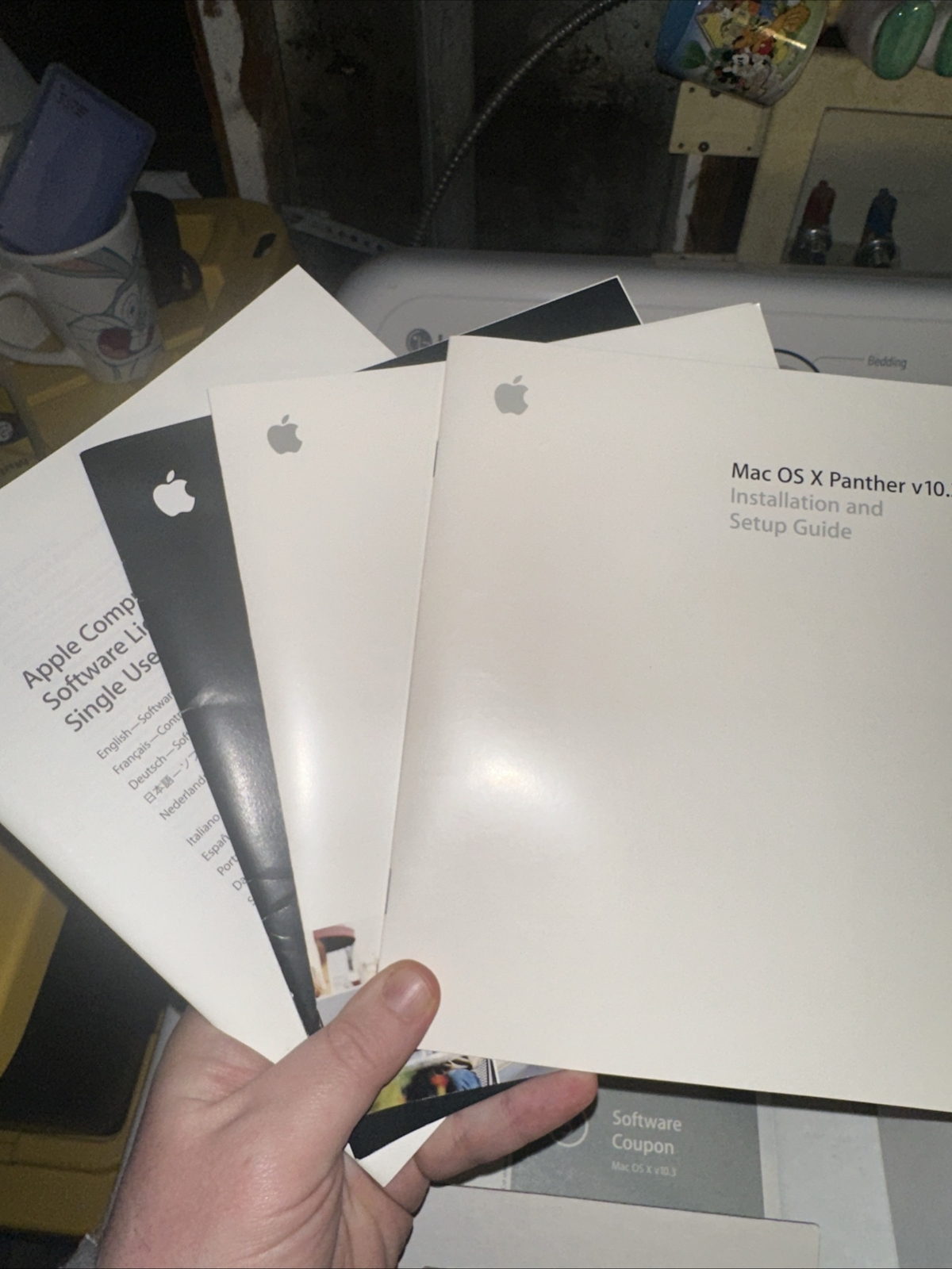 Mac OS X Panther 10.3 M9227LL/A Missing Disc 1 And Apple Mac OS X Version 10.5.4