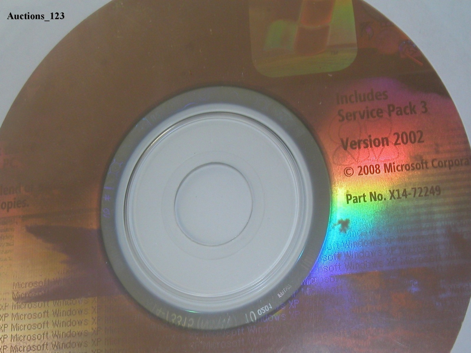 MICROSOFT WINDOWS XP PROFESSIONAL w/SP3 OPERATING SYSTEM IN PLASTIC CONTAINER