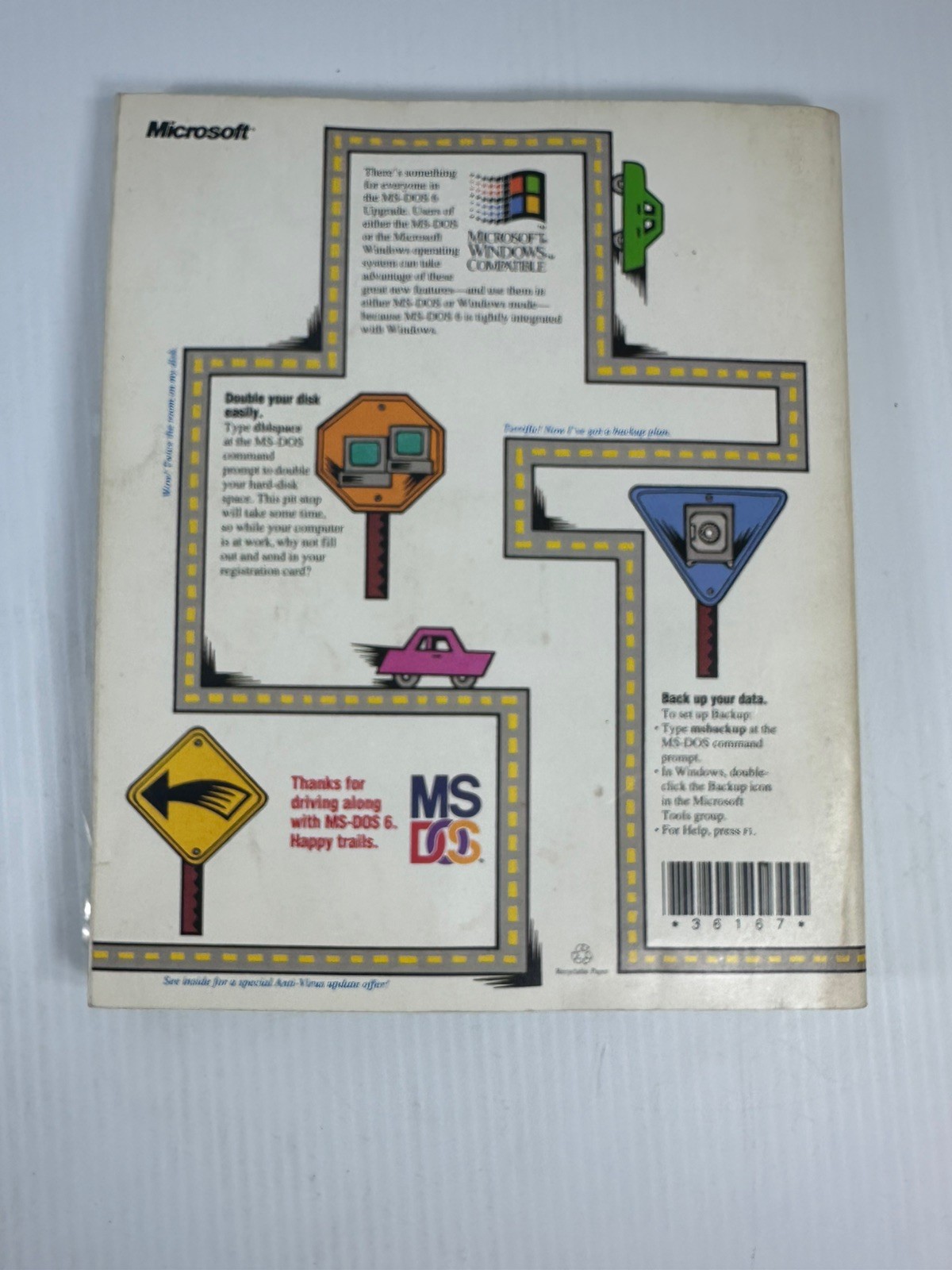 Vintage Microsoft MS-DOS 5 Upgrade 5.25″ Floppy Disks 6 Disks Operating System