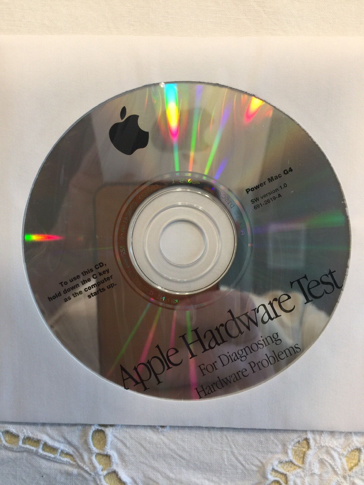 NEW Original Apple Macintosh Server Power Mac G4 Media w/ Hardware Test CD 8215