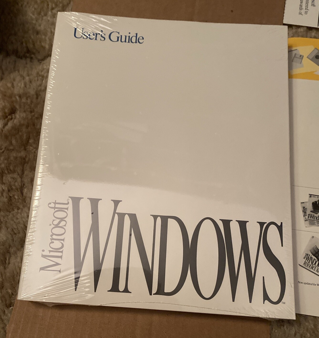Microsoft Windows Version 3.1 Upgrade Edition Windows 3.0 Or 2.X Users