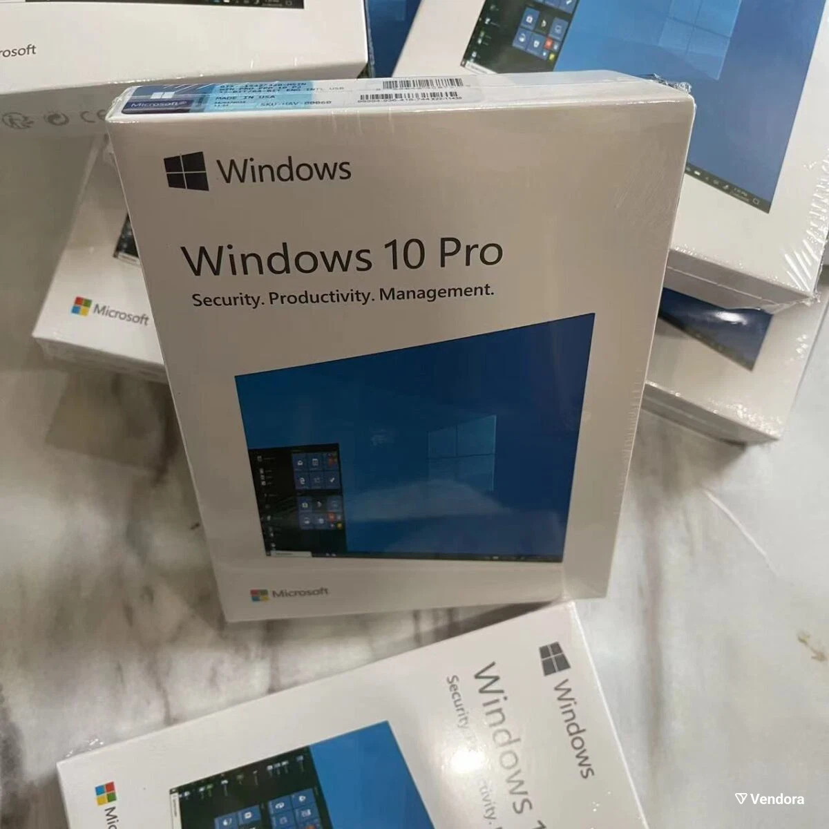 Microsoft Windows 10 Pro 64bit – New Sealed – Flash USB Retail -Original- 1 PC