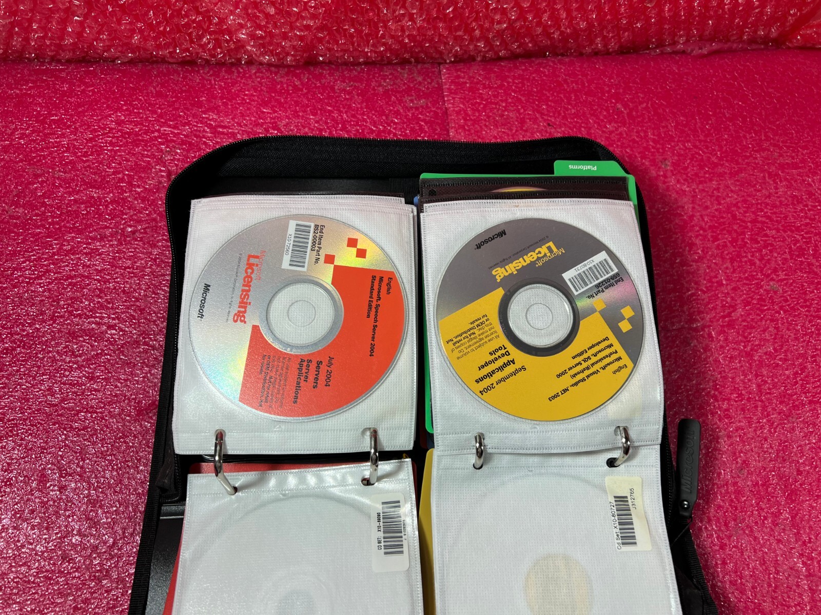 LOT Disks Server License Microsoft / APPLICATIONS 2004 2007 MIX AS-IS USED / NEW