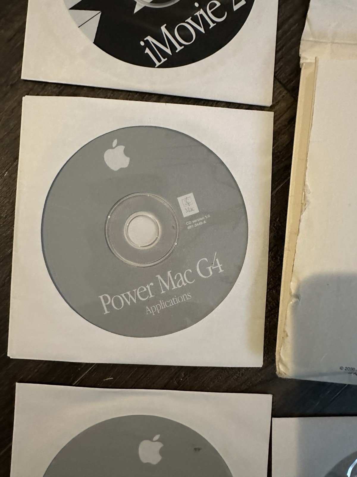 Apple Power Mac G4 Software Install Restore Discs CD 9.2.1, 10.1 iMovie 2 Lacie