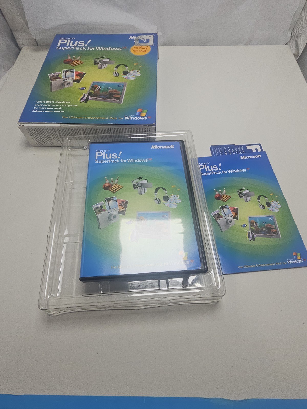Microsoft Plus! SuperPack for Windows XP USED