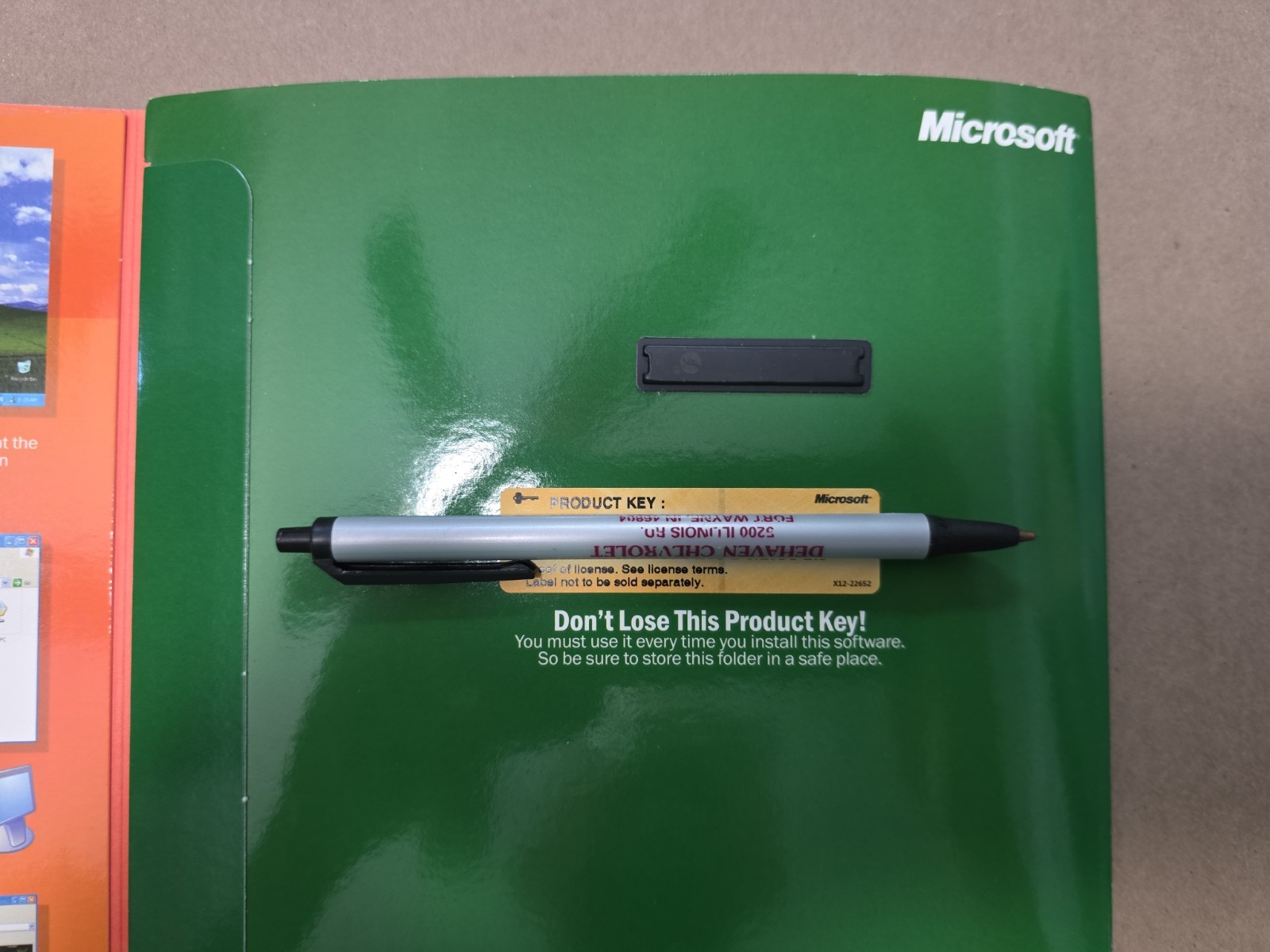 Microsoft Windows XP Home Edition Upgrade W 2 Service Packs + Product Key