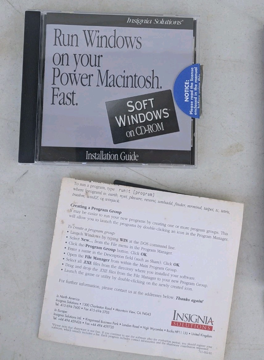Soft Windows Insignia For Mac With Box