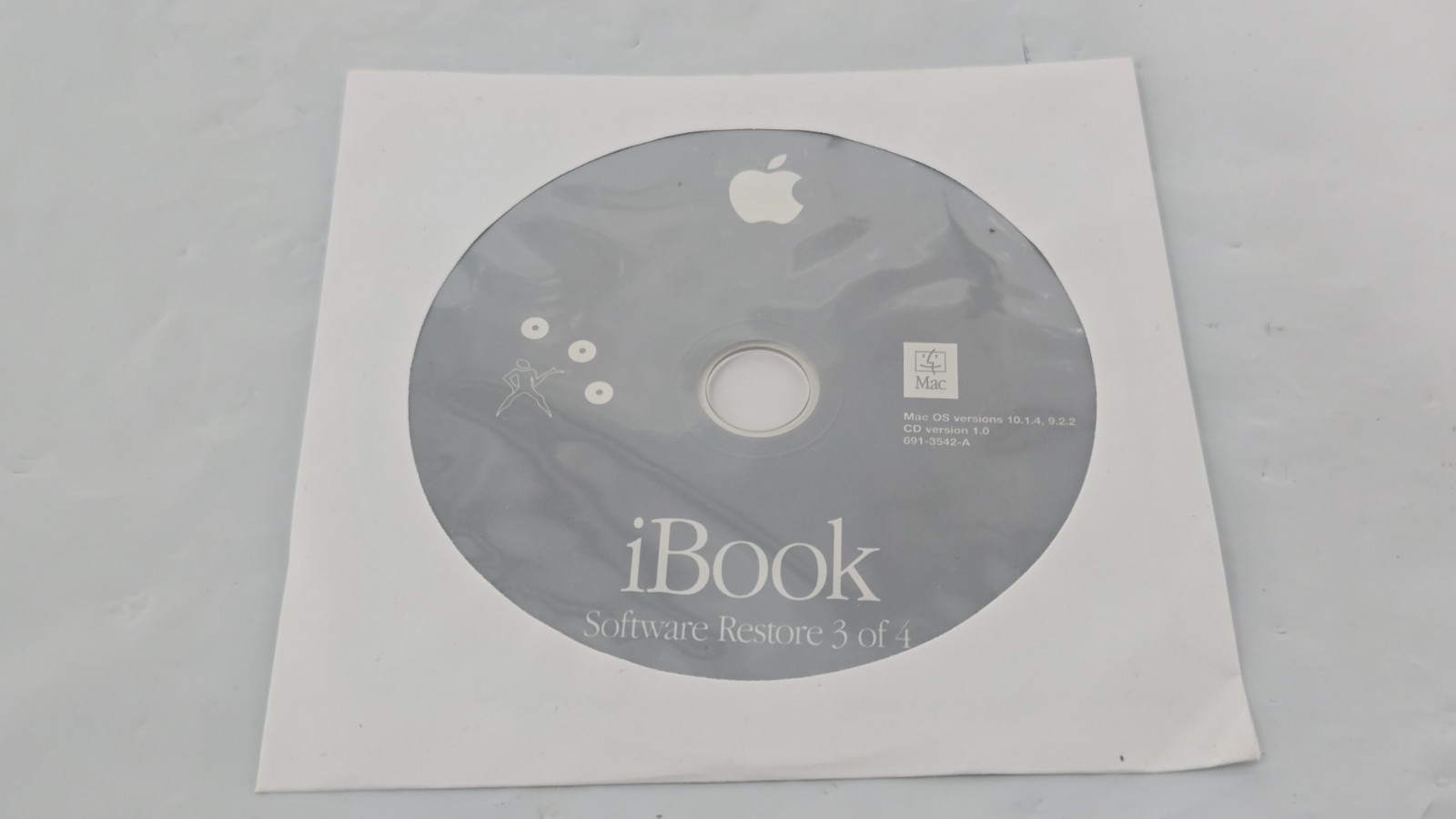 iBook G4 System Restore 8 Discs & World Book Mac 10.1.4, 9.2.2 LOT of 8