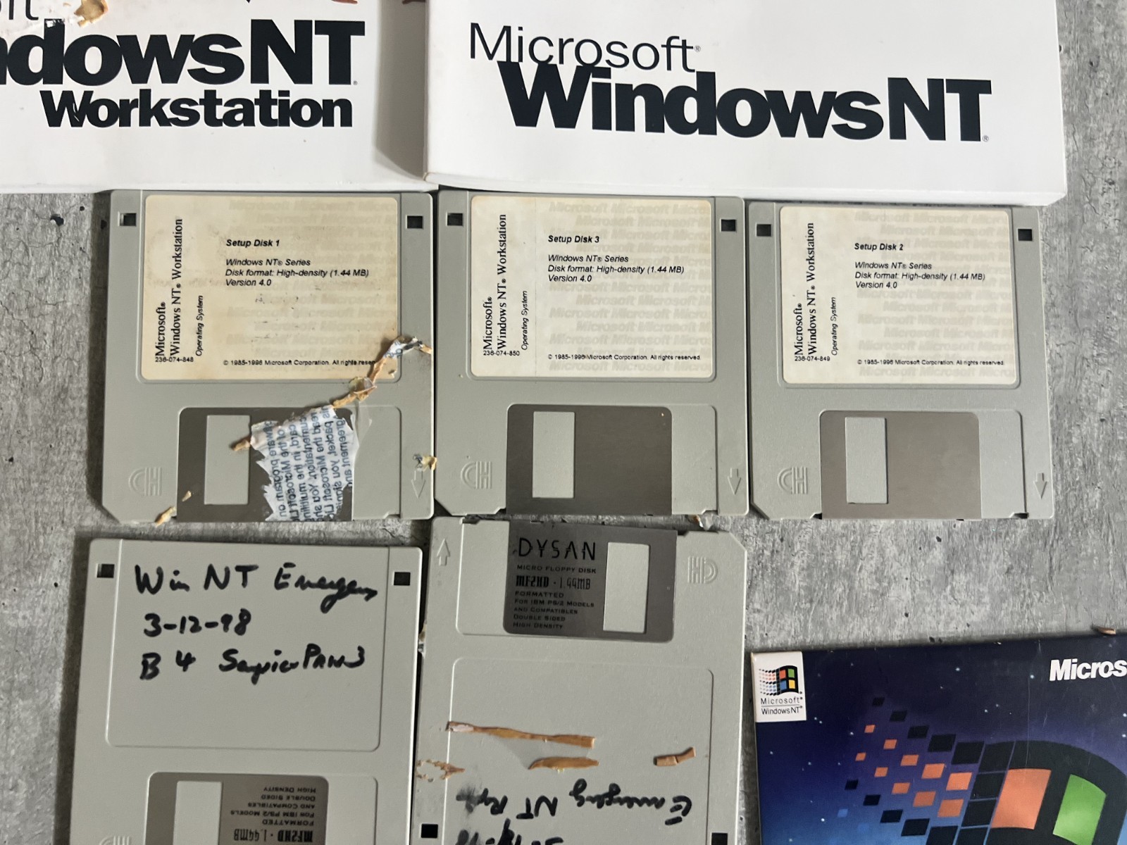 Microsoft Windows NT Workstation Upgrade Windows 95 Interface