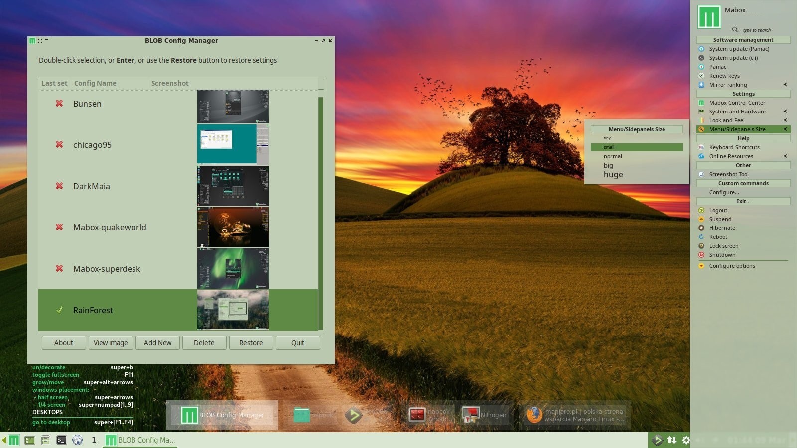 Latest New Release MaBox Ma Box Linux OS Operating System for PC on DVD